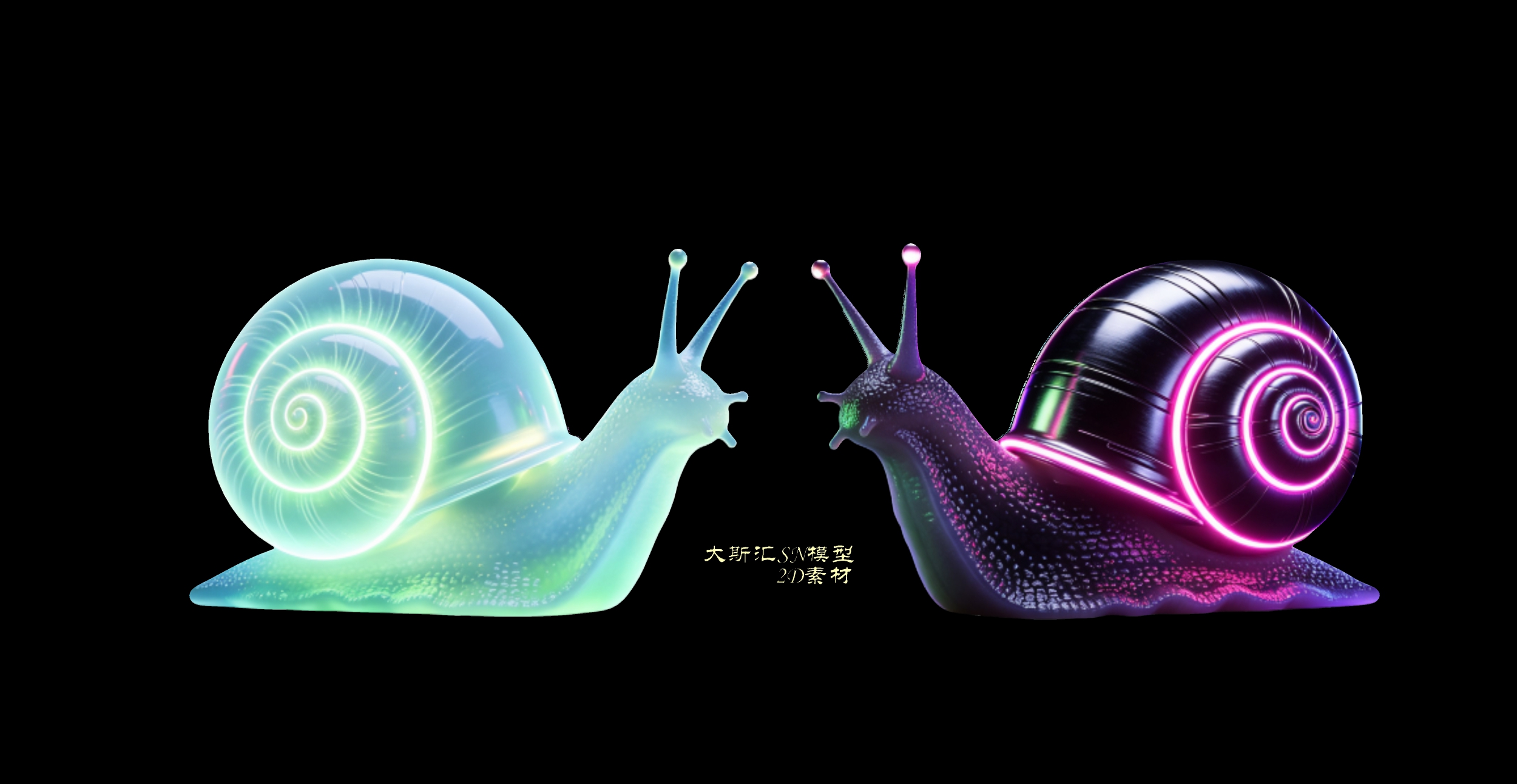 爬行昆虫2D夜景灯光
