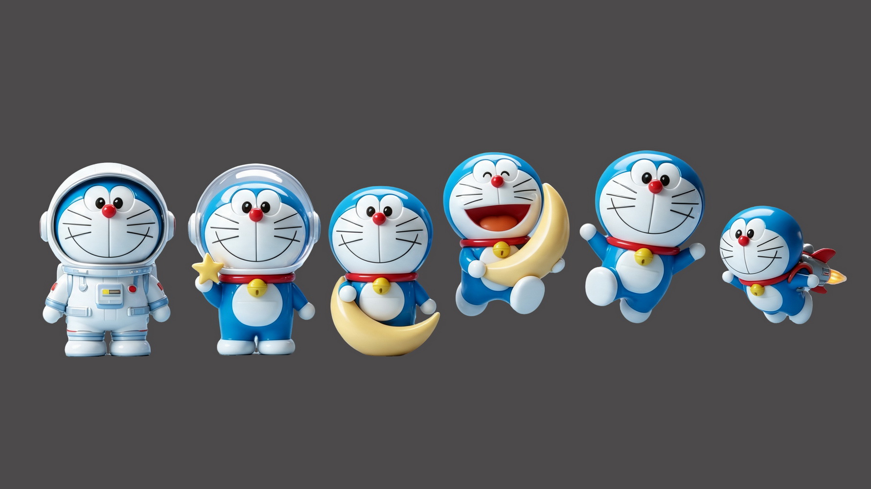 叮当猫玩具PNG手办公仔