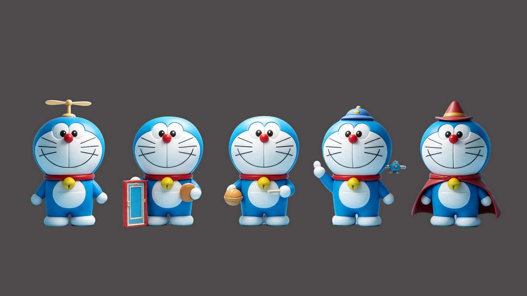 机器猫玩偶摆件玩具PNG手办