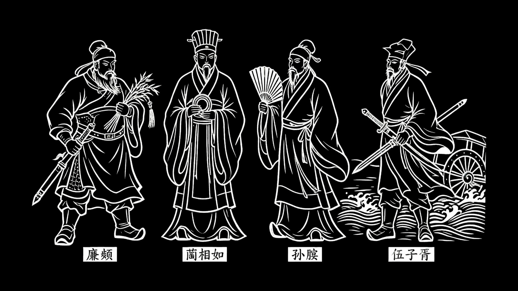 古代人物SU模型